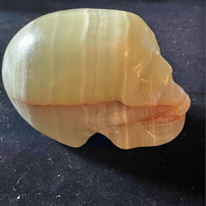 Carved Afghanistan Jade Skull