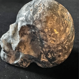 Carved Sphalerite Skull