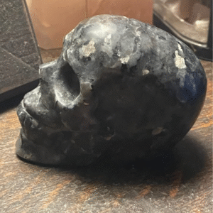 Carved Fireworks Skull