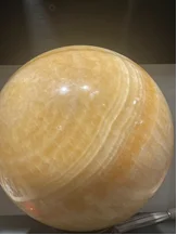 Orange Calcite Sphere
