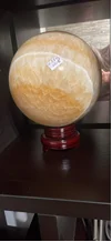 Orange Calcite Sphere